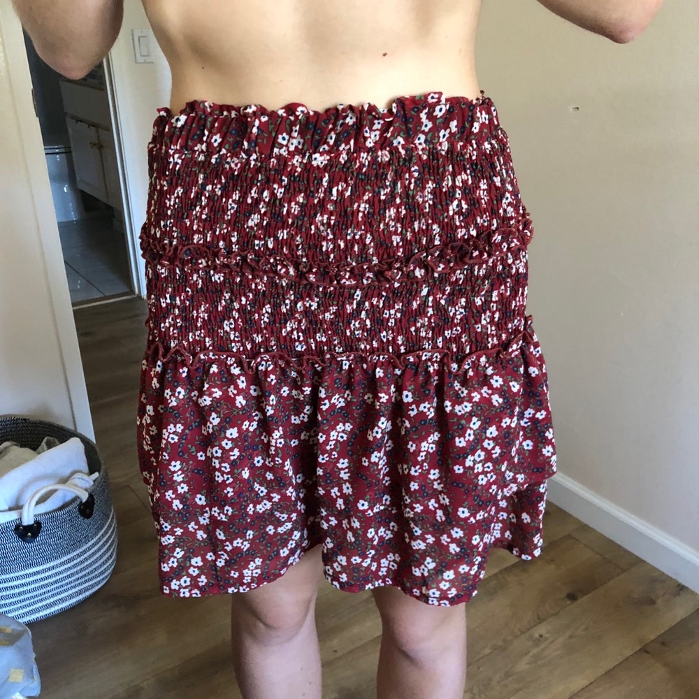 Floral skirt